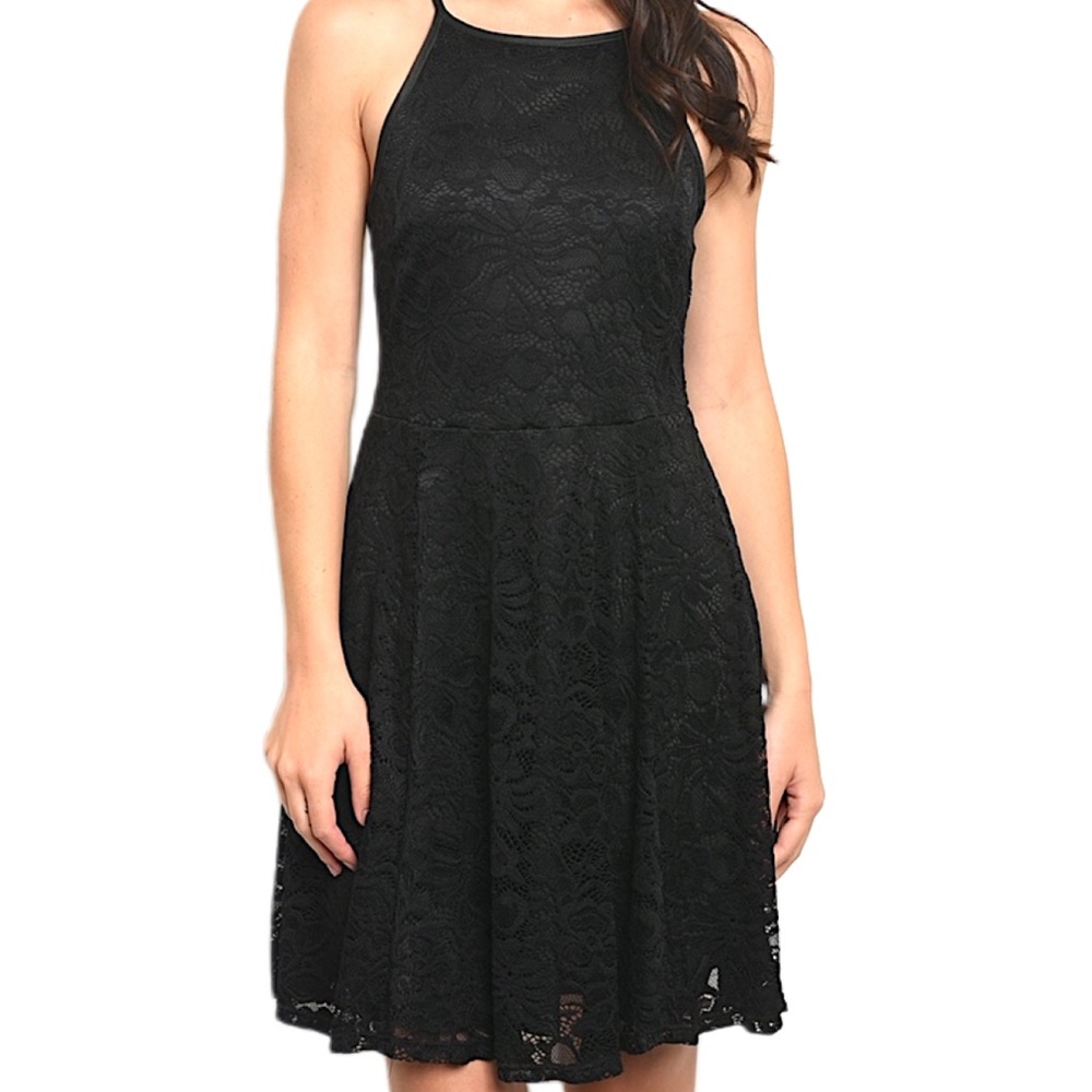 NWT Classic lace little black dress